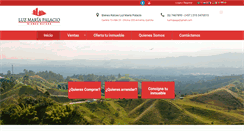 Desktop Screenshot of luzmapalacio.com