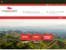 Tablet Screenshot of luzmapalacio.com